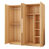 Armoire en bois Armoire vêtements placard tiroir chambre Armoire organisateur grand placard