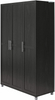 Ameriwood Home Systembuild Evolution Camberly Armoire 3 portes avec cadre Chêne noir