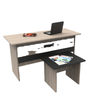 Yurudesign gros meubles cadre métallique ensemble de meubles de bureau avec table basse de bureau