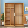 Armoire en bois Armoire vêtements placard tiroir chambre Armoire organisateur grand placard