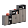 Mobilier de bureau équipement vertical porte mobile classeur bois stockage 4 niveaux classeur