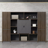 WJG-4 Meubles commerciaux simples Armoire de bureau moderne Rangement Meubles de bureau Rangement en bois multi-portes