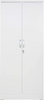 Better Home Products Harmony Wood Armoire à deux portes Armoire armoire en blanc